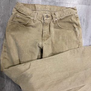 Wrangler tan men’s jeans